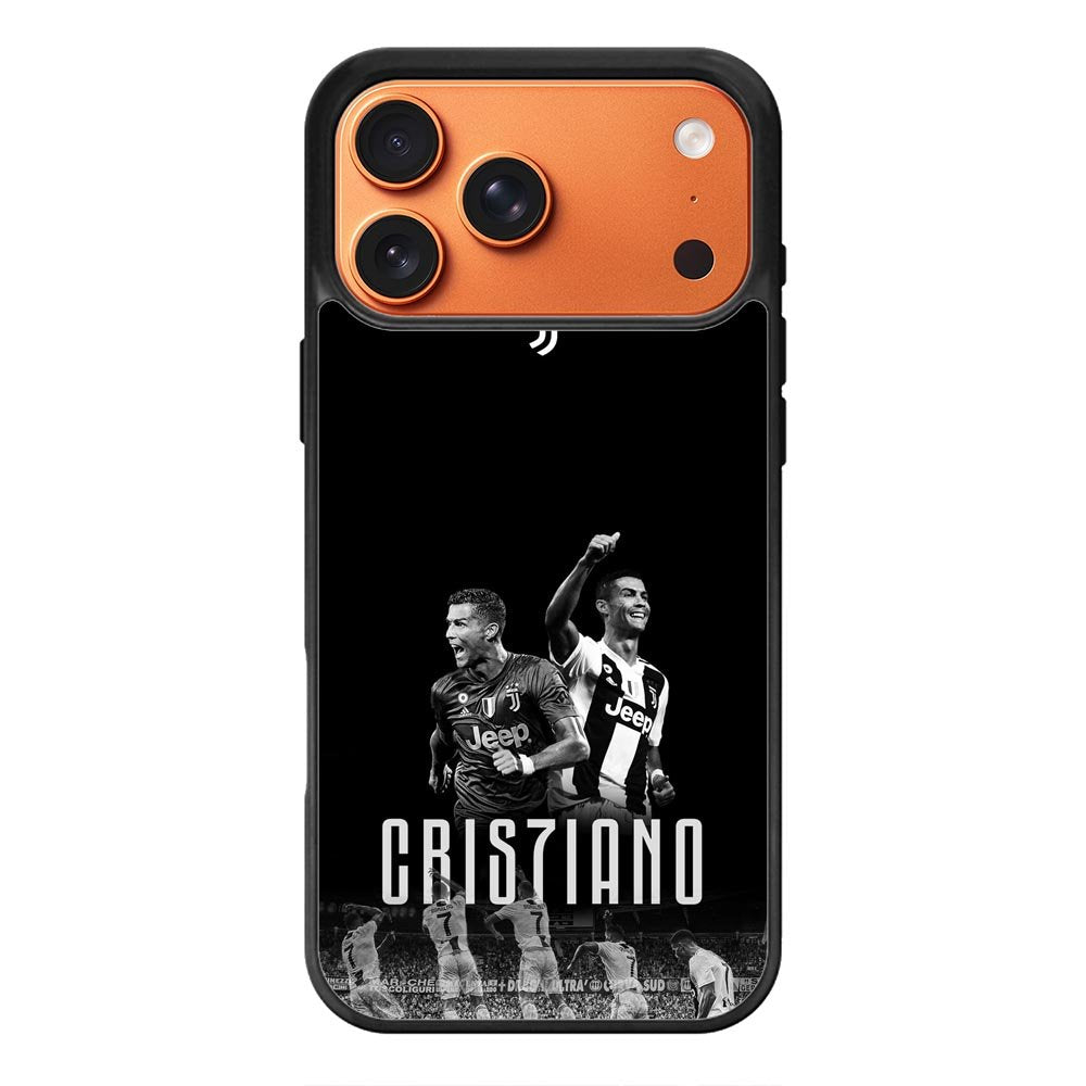 Juventus Cristiano Ronaldo iPhone 17 Pro Max Case QC8626
