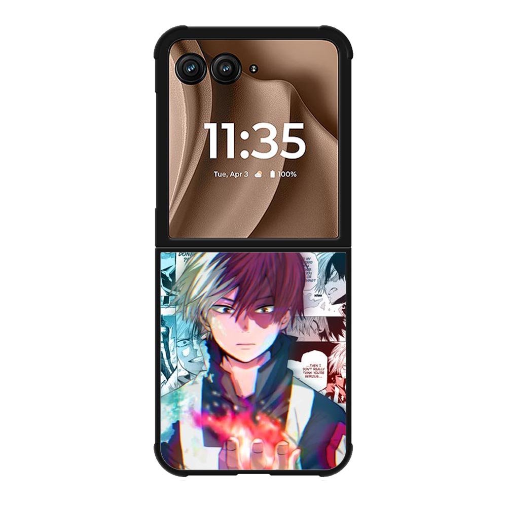 Burn Todoroki Shoto Motorola Moto RAZR Plus 2025 Case OV9252