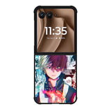 Burn Todoroki Shoto Motorola Moto RAZR Plus 2025 Case OV9252