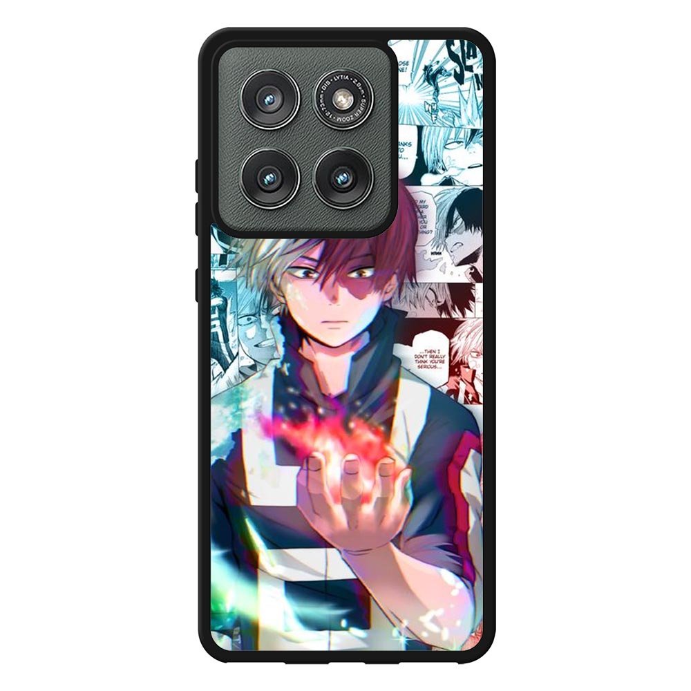 Burn Todoroki Shoto Motorola Moto Edge 2025 Case QC9252