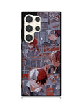 Todoroki Cool Samsung Galaxy S25 Ultra 5G Case QC9239
