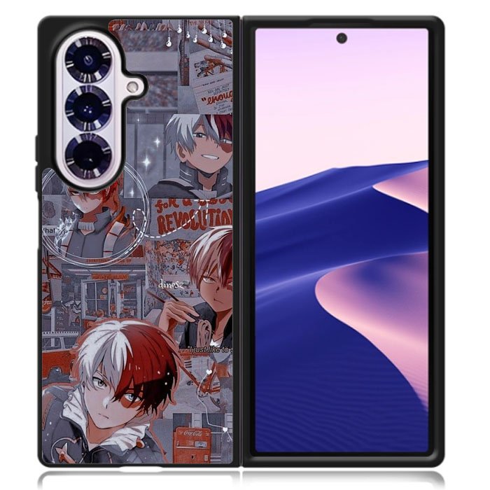 Todoroki Cool Samsung Galaxy Z Fold 7 Case OV9239
