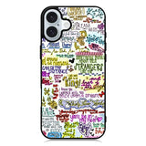 Disney Song Lyrics iPhone 16 Case QC4702