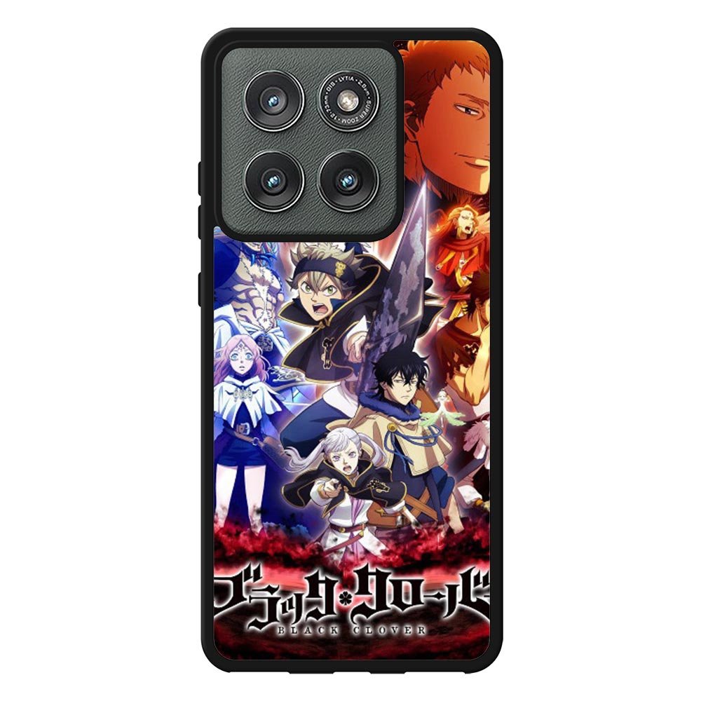 Black Clover Anime Motorola Moto Edge 2025 Case OV4167