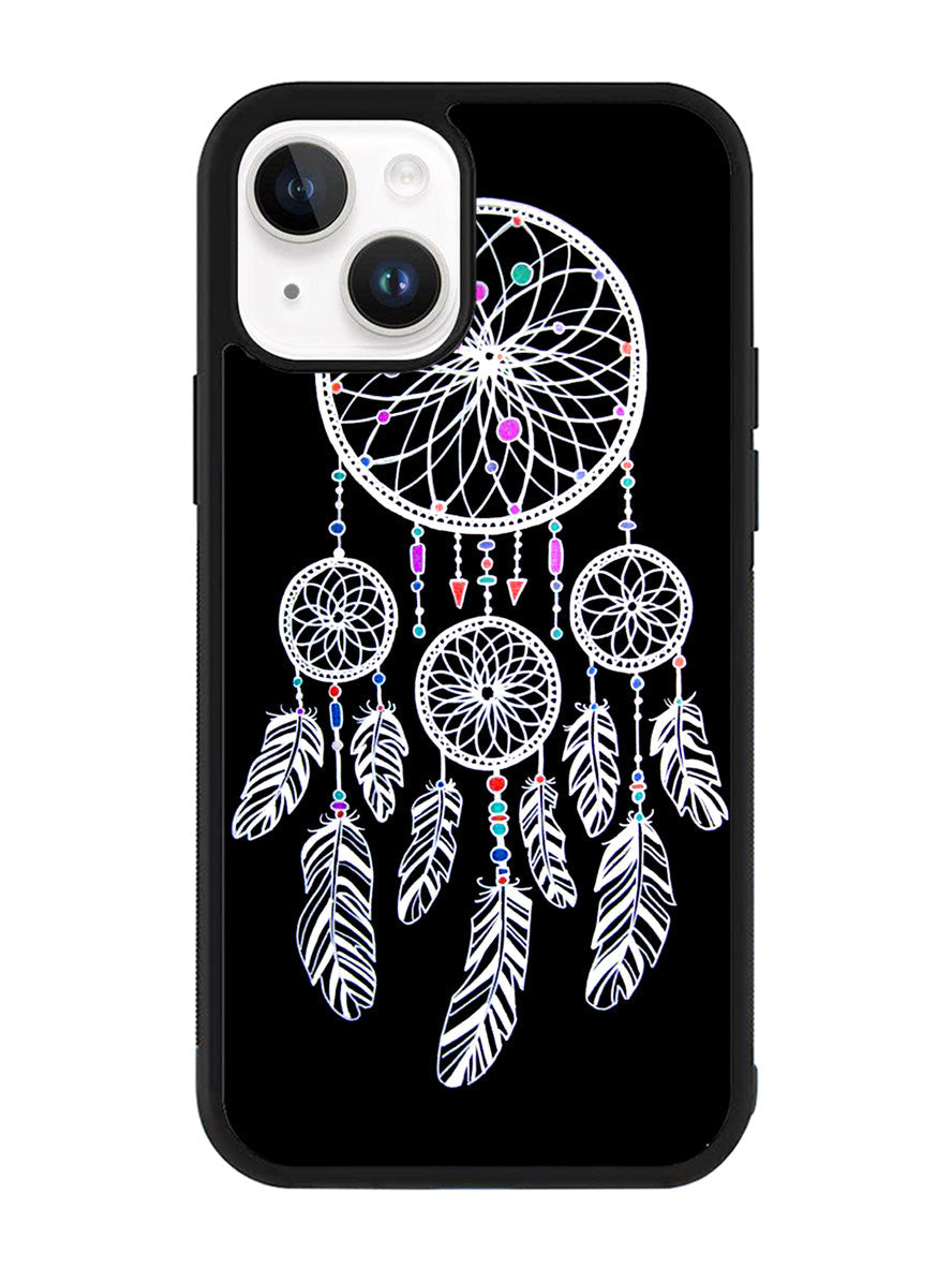 Black Dream Catcher iPhone 14 Plus Case QC4163