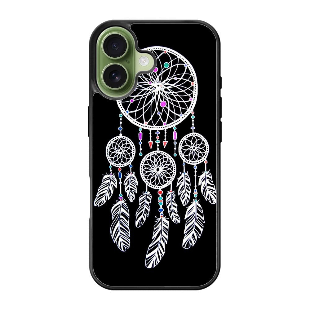 Black Dream Catcher iPhone 17 Case QC4163