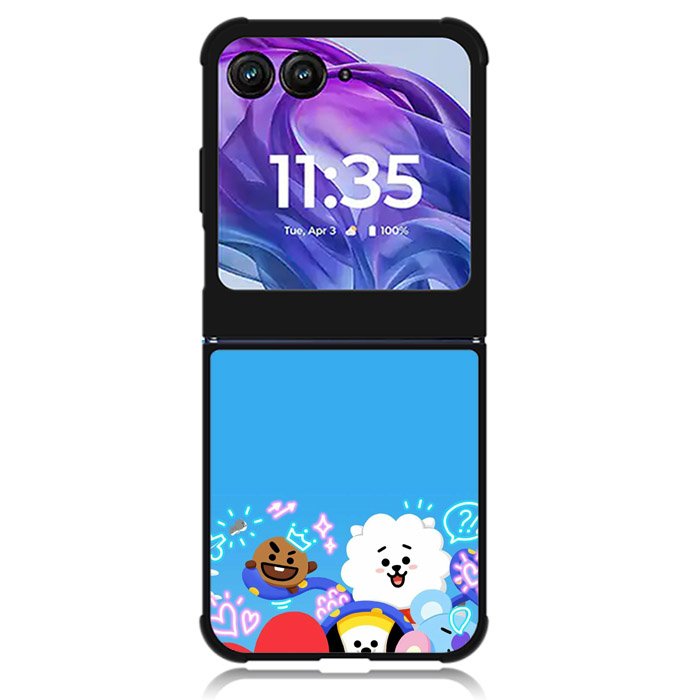 BT21 BTS Motorola Moto Razr Plus 2024 , Moto Razr+ 2024 Case OV4268