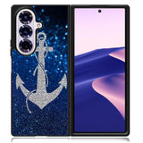 Blue Glitters Anchor Samsung Galaxy Z Fold 7 Case OV4188