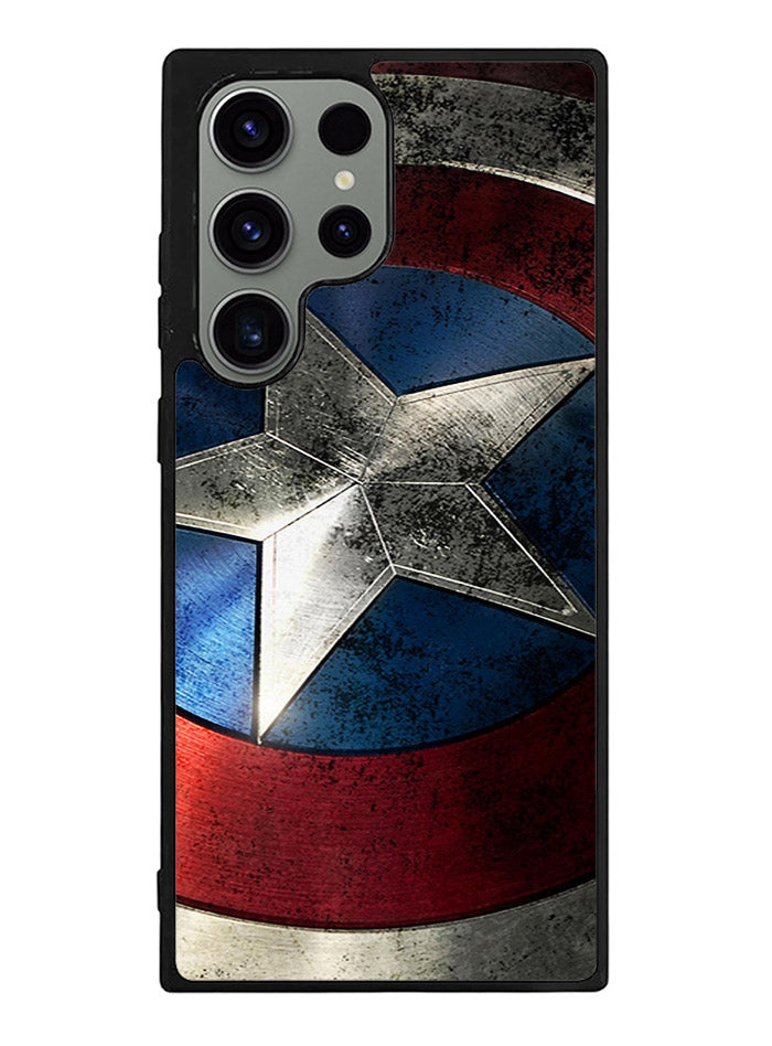 Captain America Shield Snap Samsung Galaxy S23 Ultra 5G Case
