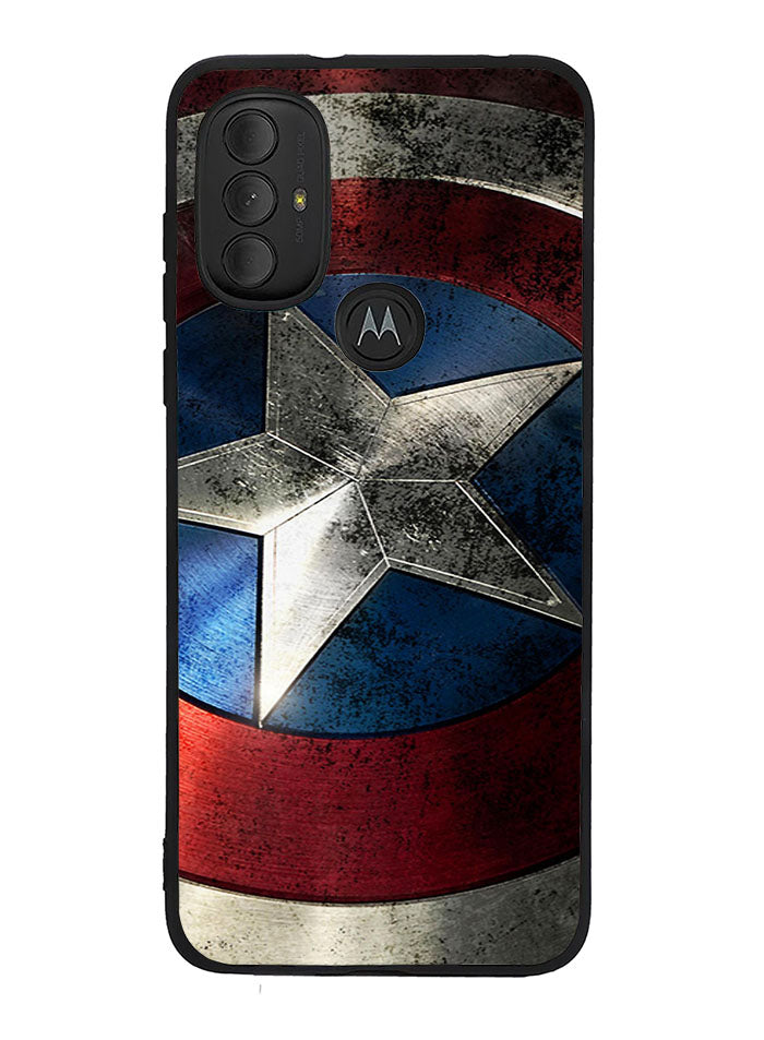 Captain America Shield Snap Motorola Moto G Pure 2021 , Moto G Power 2022 Case