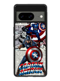 Captain America Marvel DC Comics Google Pixel 8 Case QC4377