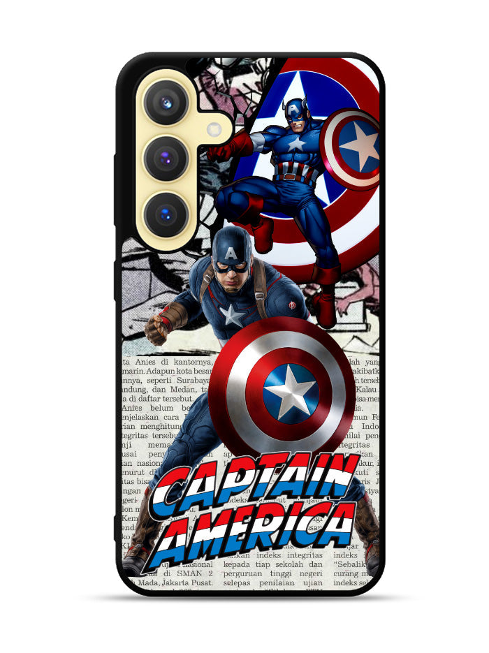 Captain America Marvel DC Comics Samsung Galaxy S24 FE 5G Case OV4377