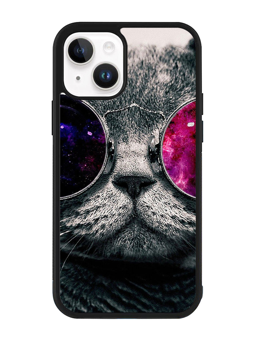 Cat Glasses iPhone 14 Case QC4396