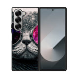 Cat Glasses Samsung Galaxy Z Fold 7 5G Case QC4396