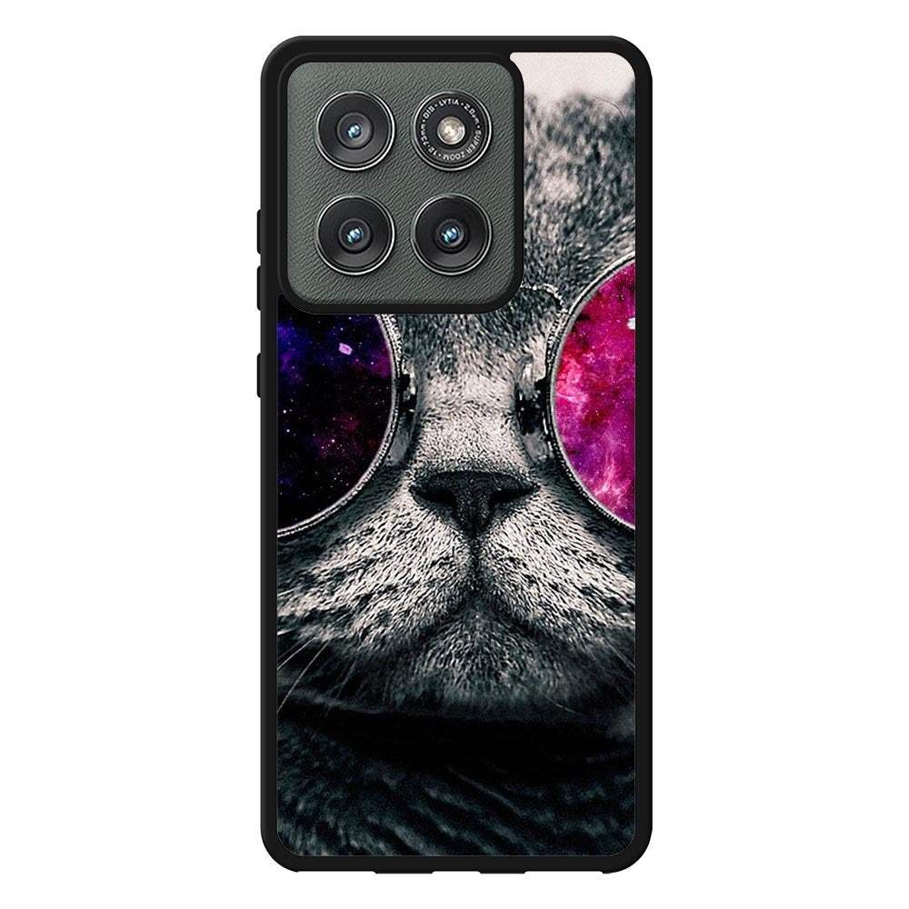 Cat Glasses Motorola Moto Edge 2025 Case QC4396