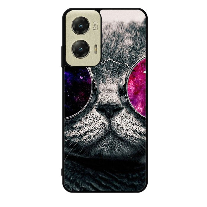 Cat Glasses Motorola Moto G Stylus 5G 2024 Case OV4396