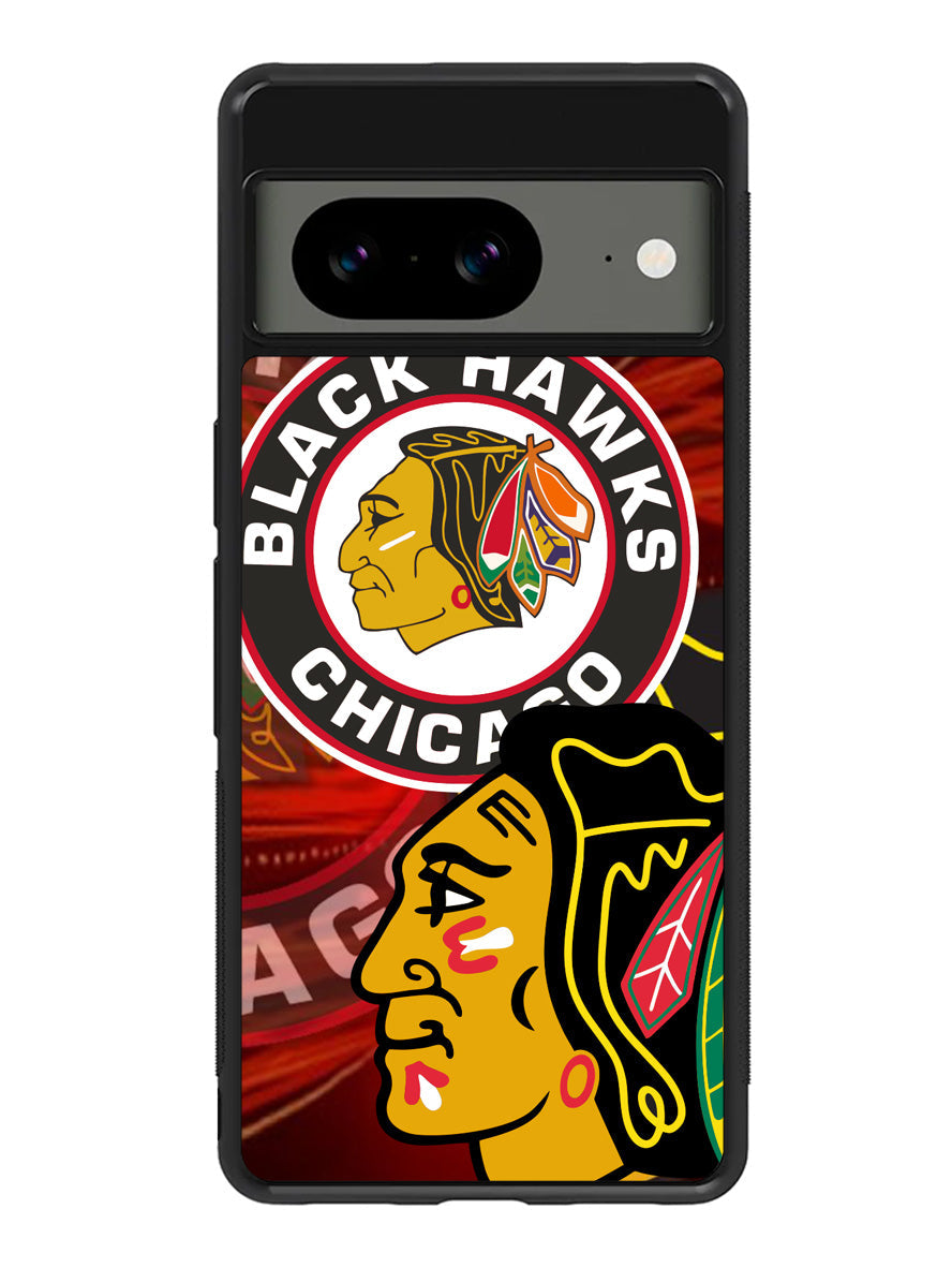 Chicago Blackhawks Logo Google Pixel 8 Case QC4462