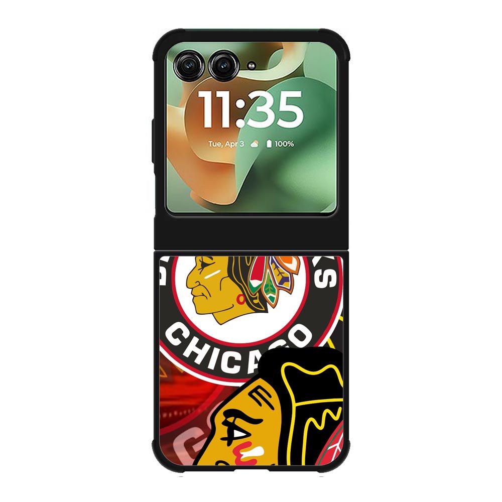 Chicago Blackhawks Logo Motorola Moto RAZR 2025 Case OV4462