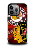 Chicago Blackhawks Logo iPhone 16 Pro Max Case QC4462