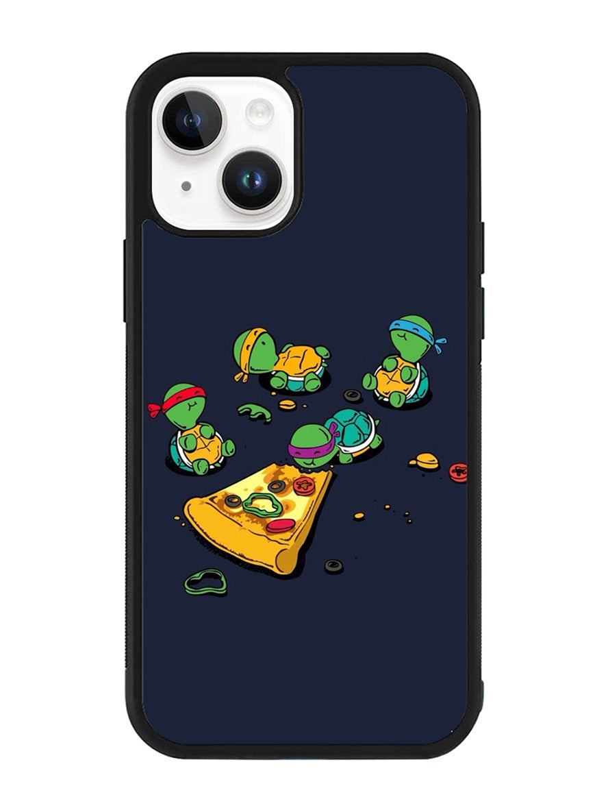 Cute TMNT iPhone 14 Plus Case QC4534