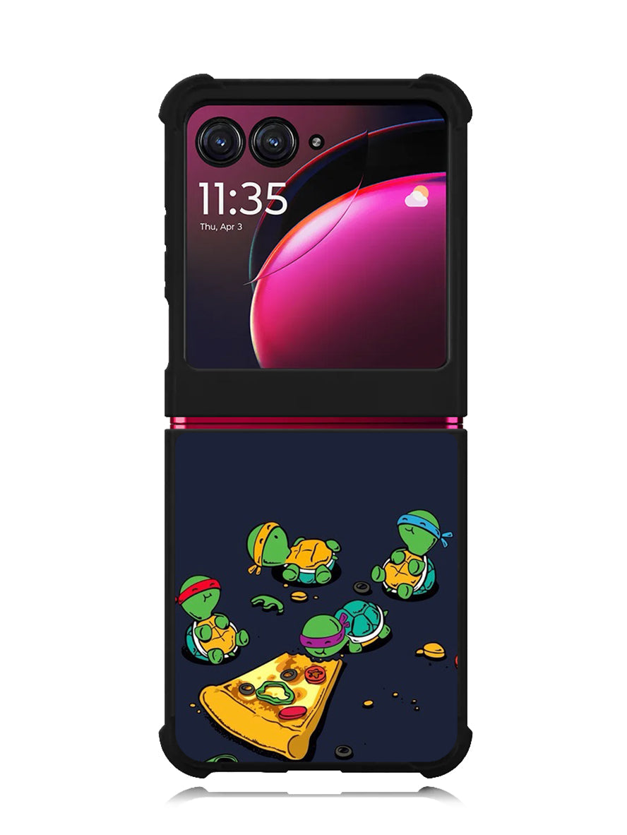Cute TMNT Motorola Moto Razr Plus 2023 , Moto Razr+ 2023 Case OV4534