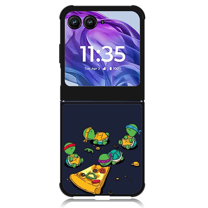 Cute TMNT Motorola Moto Razr Plus 2024 , Moto Razr+ 2024 Case OV4534