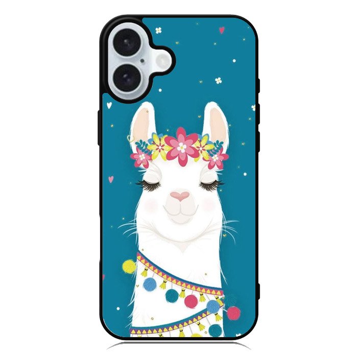 For the Love of Llamas iPhone 16 Case QC4920