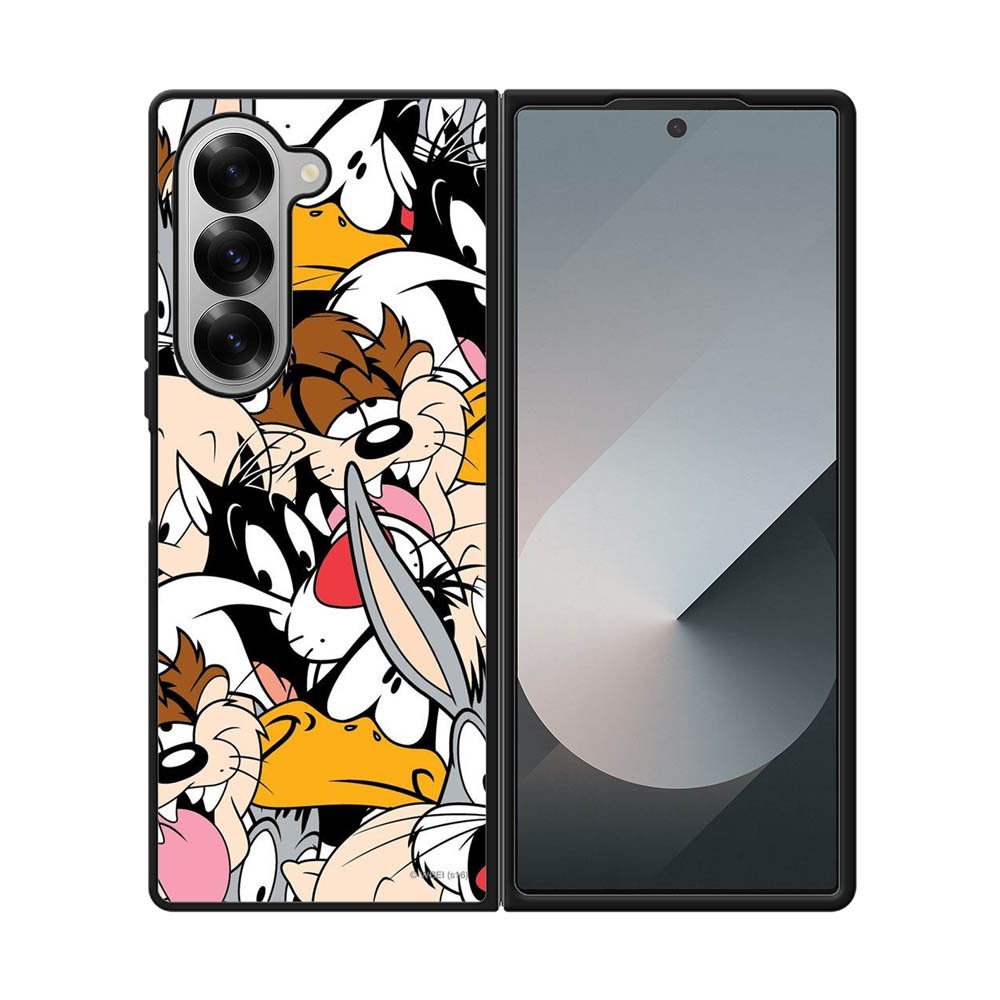 Looney Tunes Character Samsung Galaxy Z Fold 7 5G Case QC3452