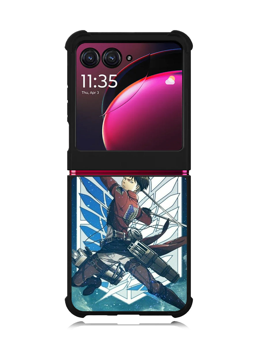 Levi Ackerman Attack on Motorola Moto Razr Plus 2023 , Moto Razr+ 2023 Case OV3505