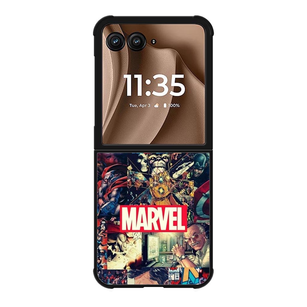 Marvel Comic Heroes Motorola Moto RAZR Plus 2025 Case OV3351
