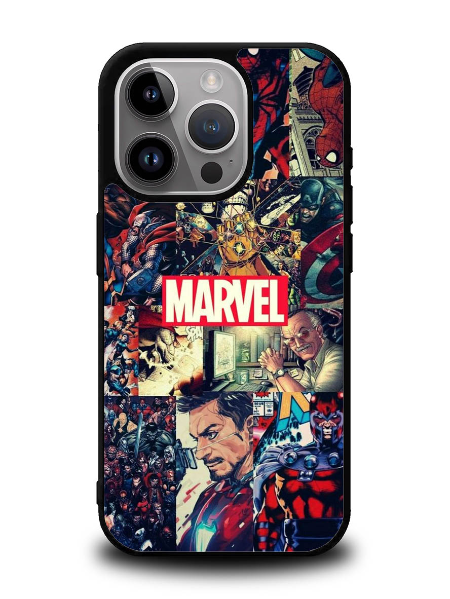Marvel Comic Heroes iPhone 16 Pro Case OV3351