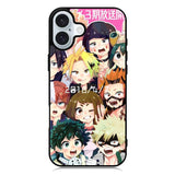 My hero academia iPhone 16 Case QC3163