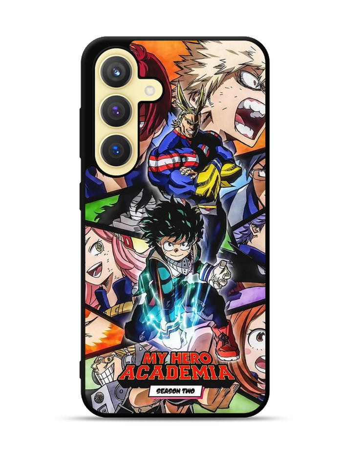 My Hero Academia Anime Poster Samsung Galaxy S25 Plus 5G , Samsung Galaxy S25+ 5G Case OV3195