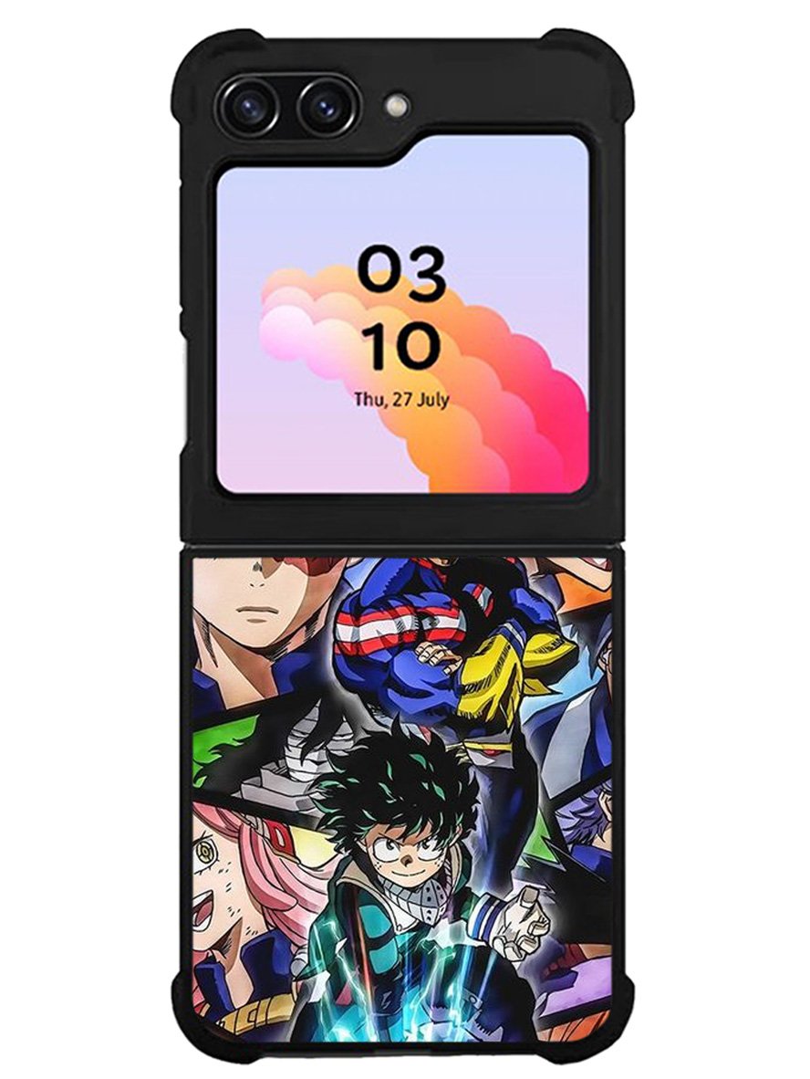 My Hero Academia Anime Poster Samsung Galaxy Z Flip 5 5G 2023 Case OV3195