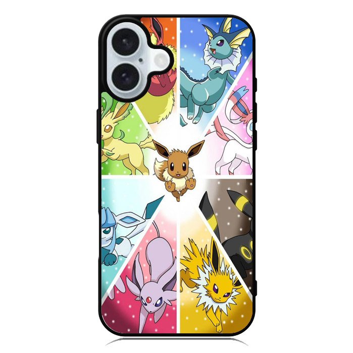 Pokemon Eevee Wallpaper iPhone 16 Plus Case