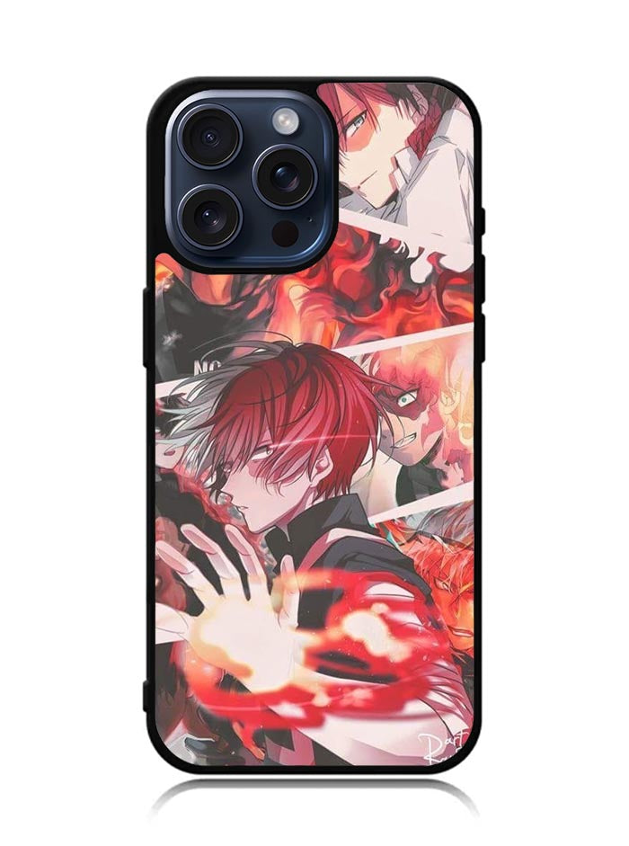 Shoto Todoroki BNHA iPhone 15 Pro Max Case OV2559