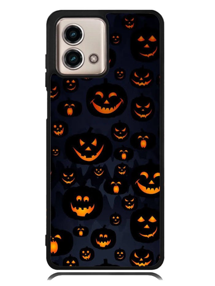 Scary Halloween Pumpkin Masks Motorola Moto G Stylus 5G 2023 Case OV2654