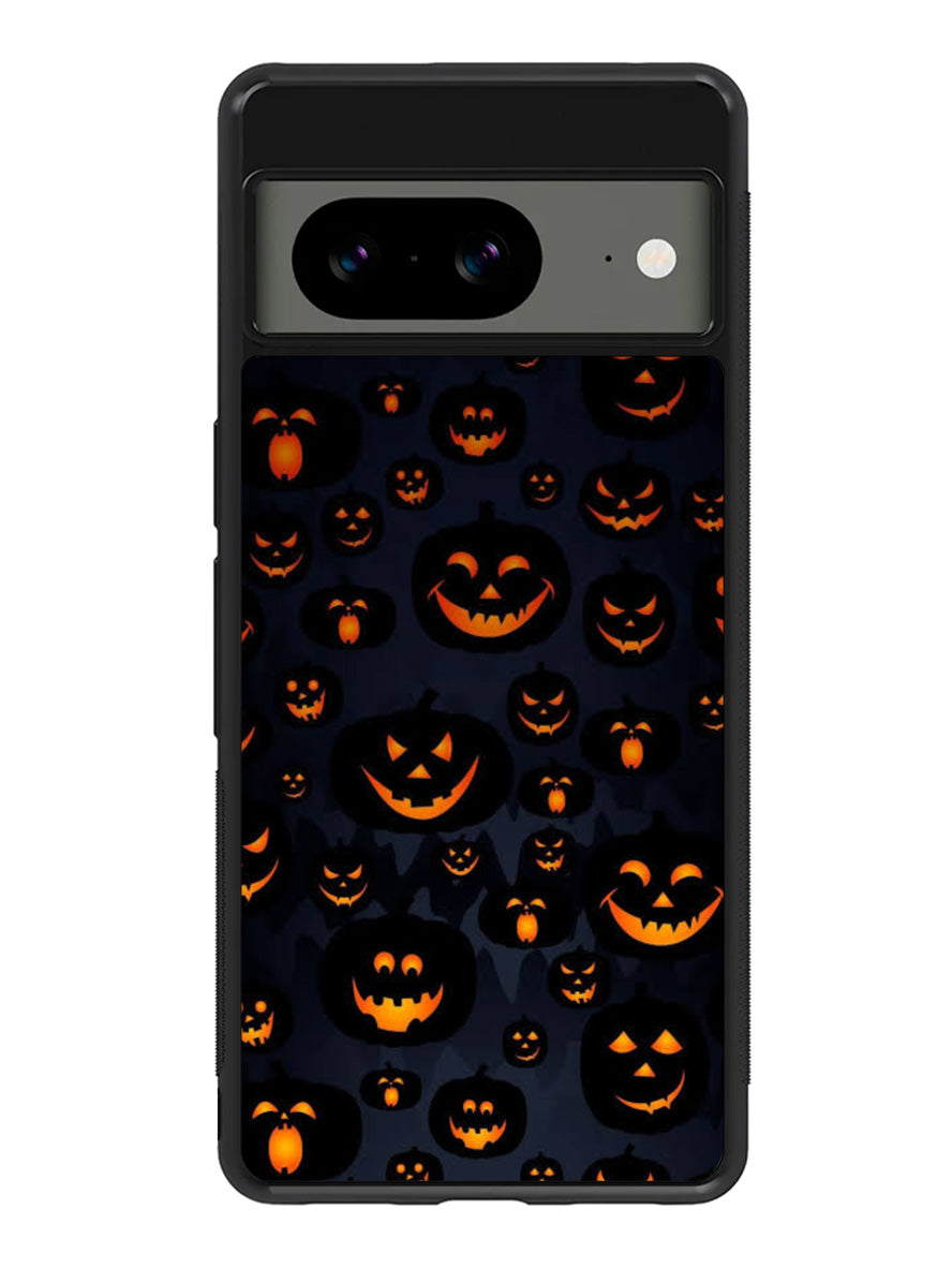 Scary Halloween Pumpkin Masks Google Pixel 8A Case QC2654