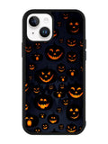 Scary Halloween Pumpkin Masks iPhone 14 Plus Case QC2654