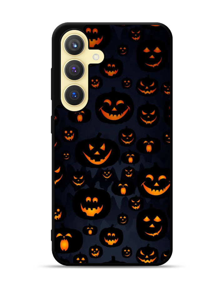 Scary Halloween Pumpkin Masks Samsung Galaxy S24 5G Case OV2654