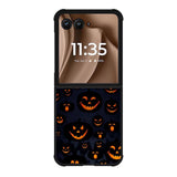 Scary Halloween Pumpkin Masks Motorola Moto RAZR Plus 2025 Case OV2654