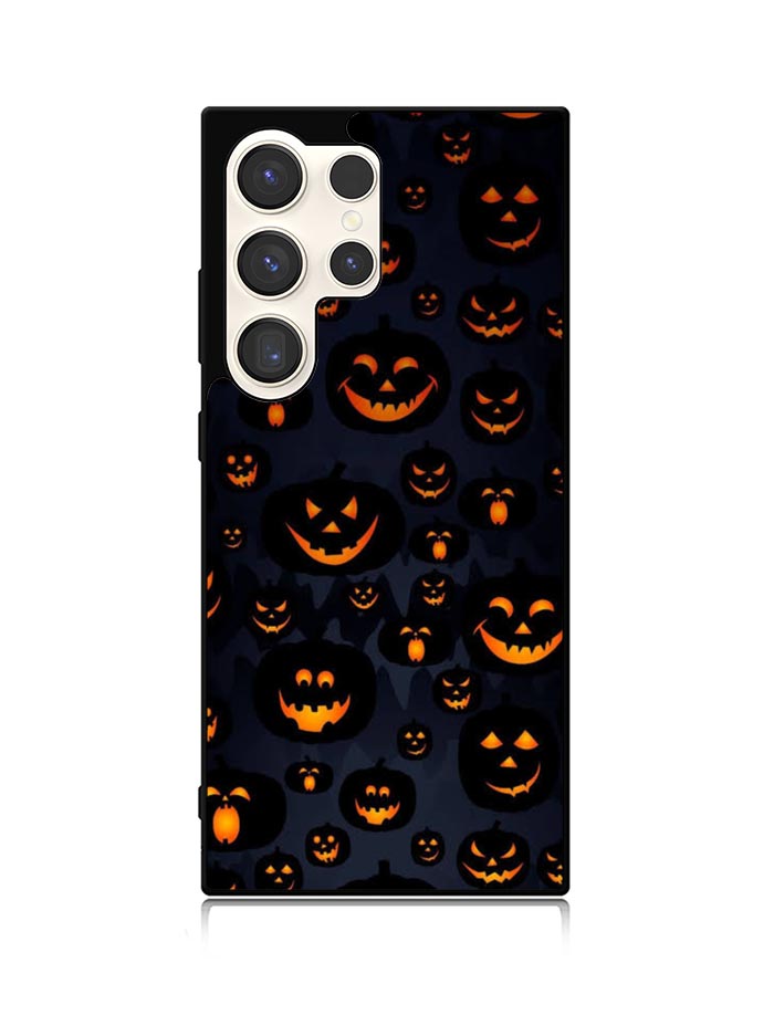 Scary Halloween Pumpkin Masks Samsung Galaxy S24 Ultra 5G Case OV2654