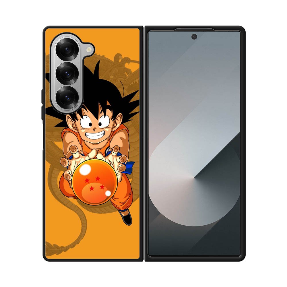 Son Goku and the Dragon Ball Samsung Galaxy Z Fold 7 5G Case OV2545