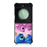 Stitch Pink And Blue 2nd Samsung Galaxy Z Flip 6 Case
