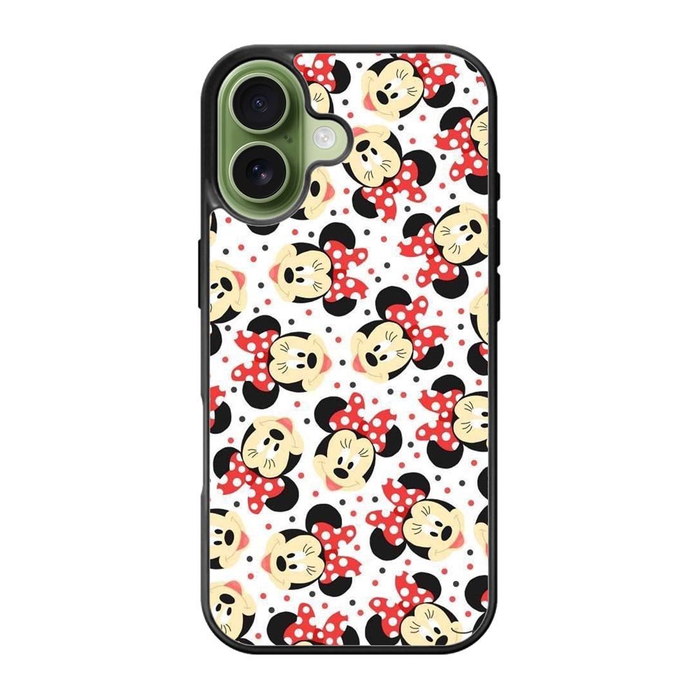 Disney Minnie Mouse Face Cute iPhone 17 Case OV4705