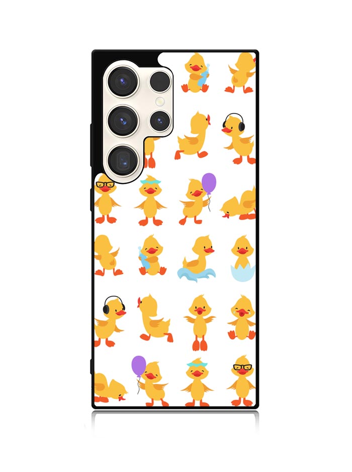Duck Character Cute Samsung Galaxy S25 Ultra 5G Case QC4789