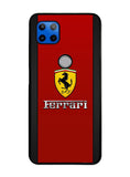 Ferrari Chrome Logo Motorola Moto G 5G Case , Moto One 5G Ace Case