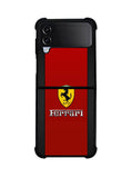 Ferrari Chrome Logo Samsung Galaxy Z Flip 4 5G 2022 Case