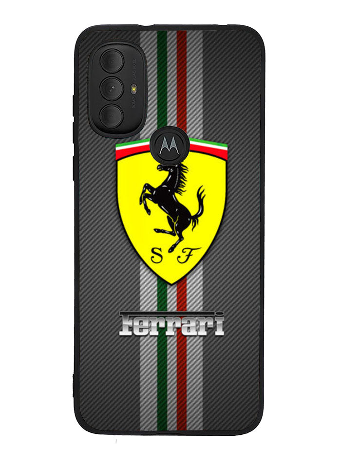 Ferrari Logo 2nd Motorola Moto G Pure 2021 , Moto G Power 2022 Case