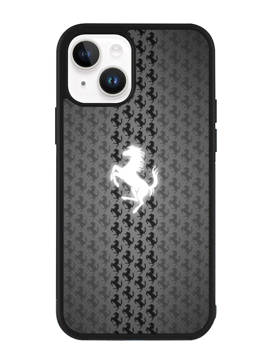 Glow Horse Ferrari iPhone 14 Case QC4934